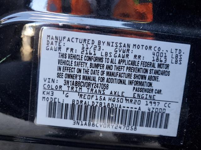 Photo 11 VIN: 3N1AB8CV0RY247058 - NISSAN SENTRA SV 