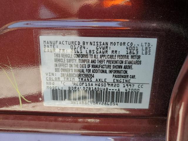 Photo 11 VIN: 3N1AB8CV0RY286054 - NISSAN SENTRA SV 