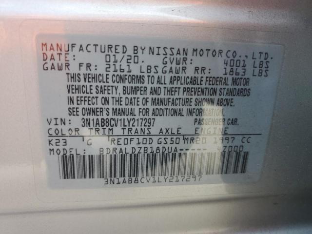 Photo 11 VIN: 3N1AB8CV1LY217297 - NISSAN SENTRA SV 