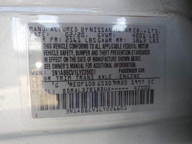 Photo 11 VIN: 3N1AB8CV1LY226601 - NISSAN SENTRA 