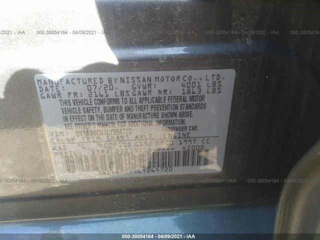 Photo 8 VIN: 3N1AB8CV1LY264720 - NISSAN SENTRA 