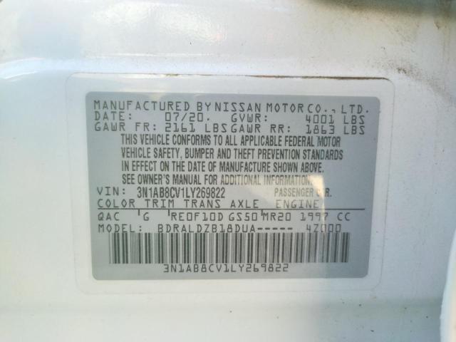 Photo 9 VIN: 3N1AB8CV1LY269822 - NISSAN SENTRA SV 