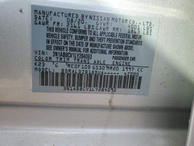 Photo 11 VIN: 3N1AB8CV1LY284093 - NISSAN SENTRA 