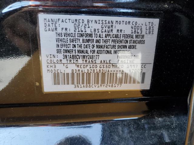 Photo 12 VIN: 3N1AB8CV1MY248177 - NISSAN SENTRA SV 