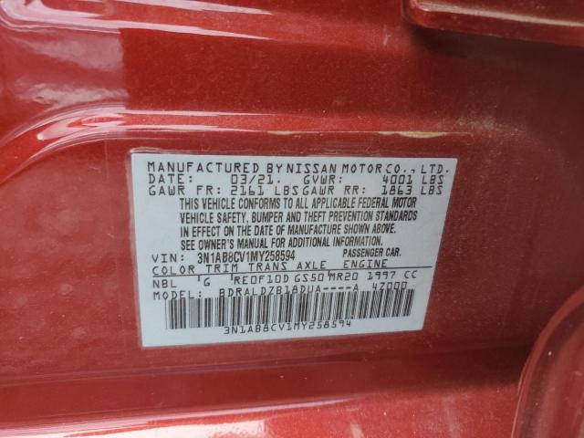 Photo 12 VIN: 3N1AB8CV1MY258594 - NISSAN SENTRA 