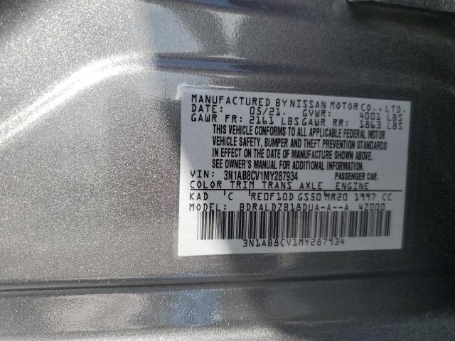 Photo 11 VIN: 3N1AB8CV1MY287934 - NISSAN SENTRA SV 