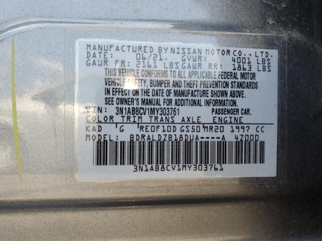 Photo 11 VIN: 3N1AB8CV1MY303761 - NISSAN SENTRA SV 