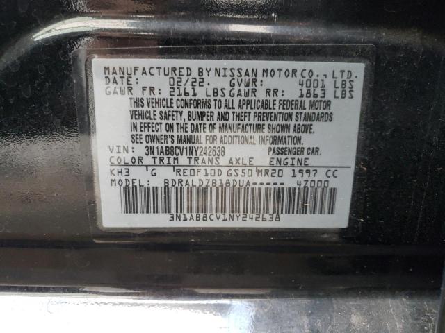 Photo 11 VIN: 3N1AB8CV1NY242638 - NISSAN SENTRA SV 