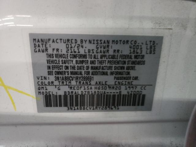 Photo 11 VIN: 3N1AB8CV1RY289691 - NISSAN SENTRA SV 