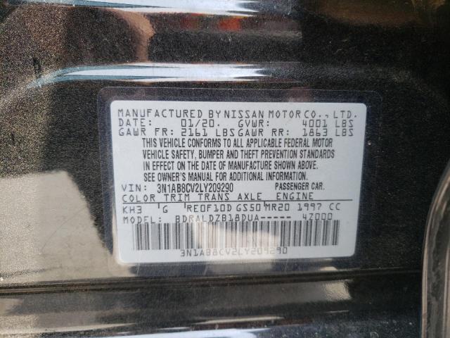 Photo 11 VIN: 3N1AB8CV2LY209290 - NISSAN SENTRA 