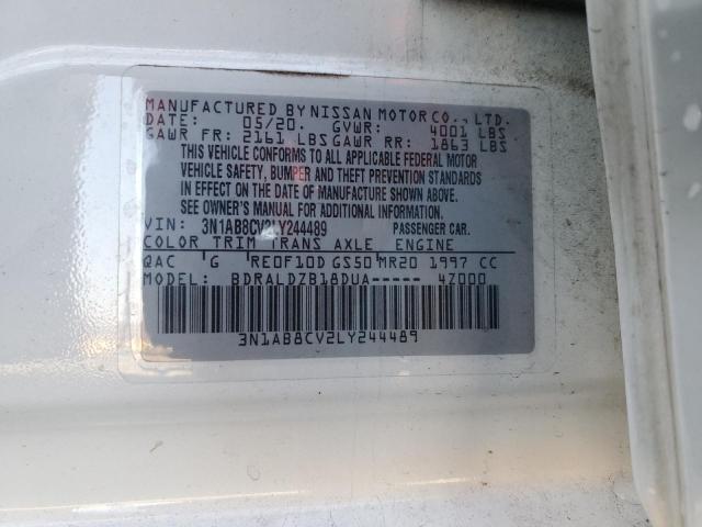 Photo 11 VIN: 3N1AB8CV2LY244489 - NISSAN SENTRA 