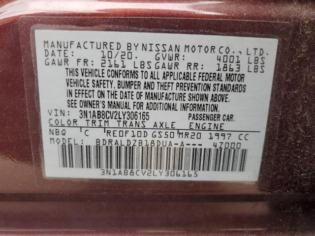 Photo 11 VIN: 3N1AB8CV2LY306165 - NISSAN SENTRA SV 