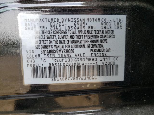 Photo 9 VIN: 3N1AB8CV2MY239066 - NISSAN SENTRA SV 