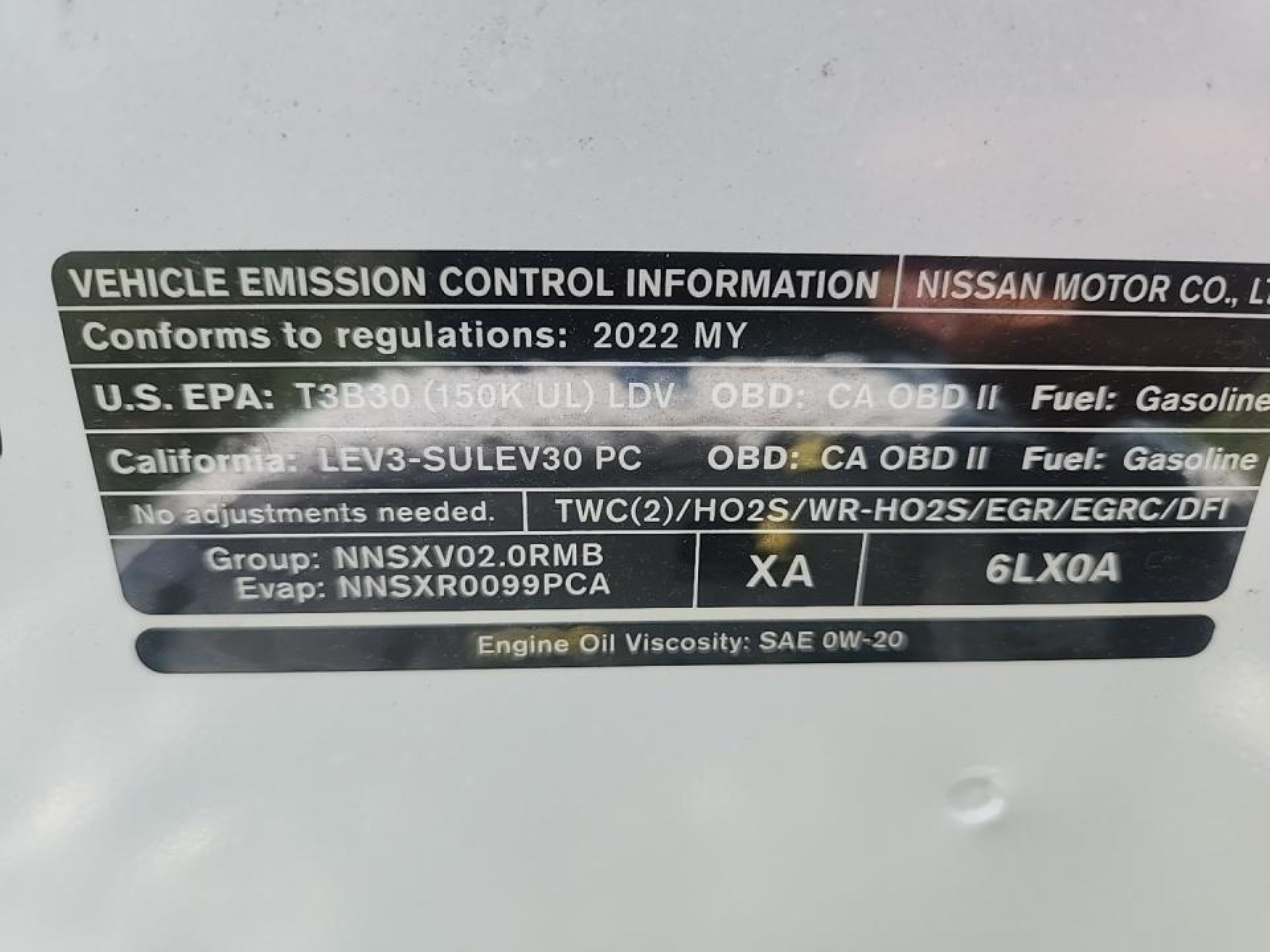 Photo 10 VIN: 3N1AB8CV2NY302622 - NISSAN SENTRA 