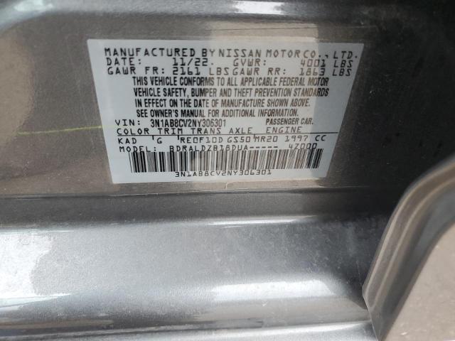 Photo 11 VIN: 3N1AB8CV2NY306301 - NISSAN SENTRA 