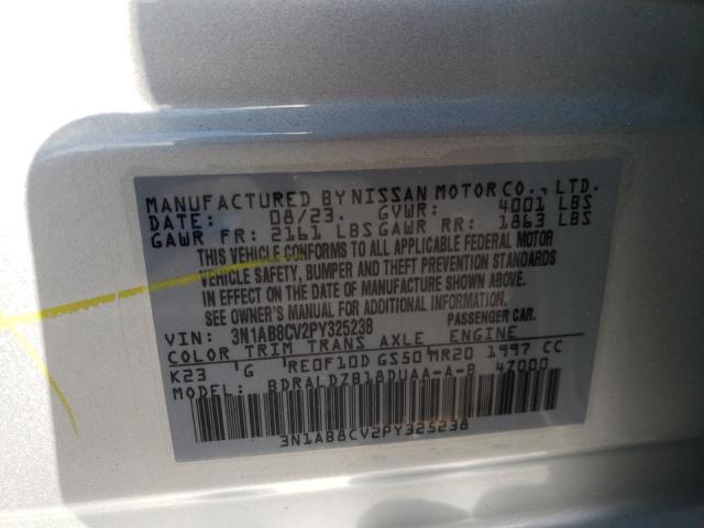 Photo 11 VIN: 3N1AB8CV2PY325238 - NISSAN SENTRA 