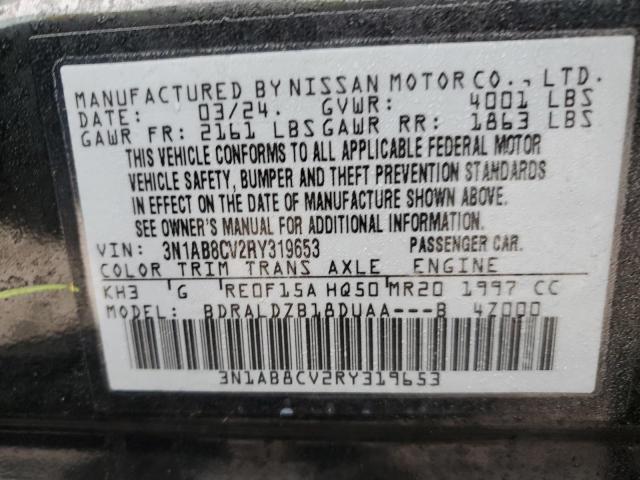 Photo 11 VIN: 3N1AB8CV2RY319653 - NISSAN SENTRA SV 