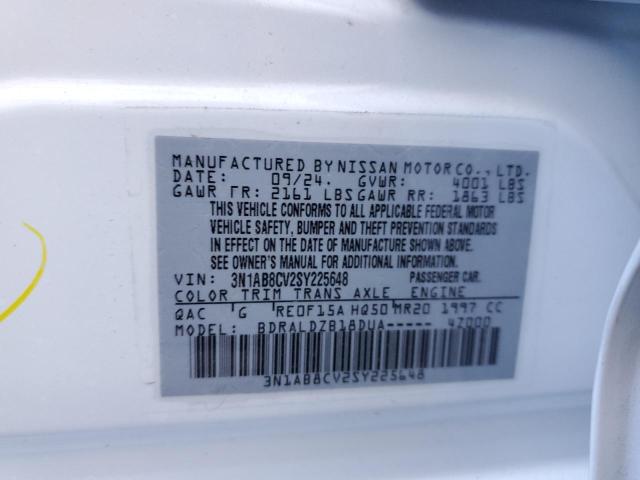 Photo 12 VIN: 3N1AB8CV2SY225648 - NISSAN SENTRA SV 