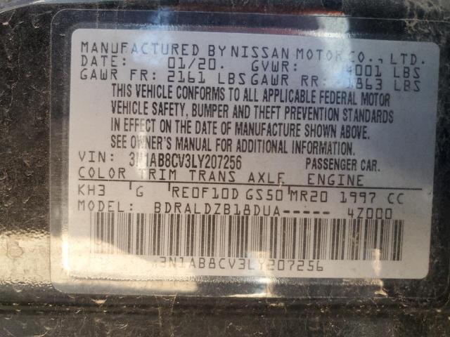 Photo 11 VIN: 3N1AB8CV3LY207256 - NISSAN SENTRA SV 