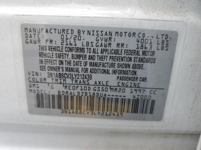 Photo 9 VIN: 3N1AB8CV3LY212439 - NISSAN SENTRA 