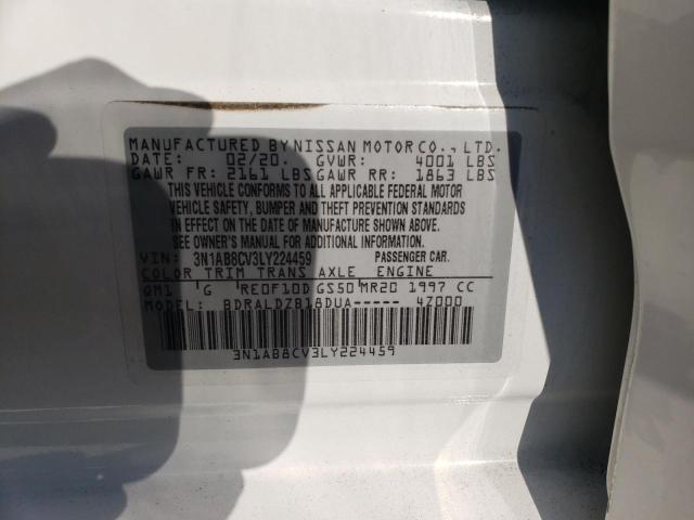 Photo 9 VIN: 3N1AB8CV3LY224459 - NISSAN SENTRA SV 