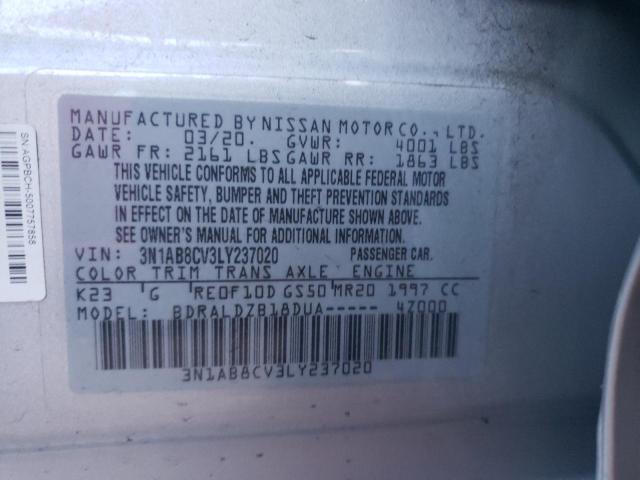 Photo 12 VIN: 3N1AB8CV3LY237020 - NISSAN SENTRA 