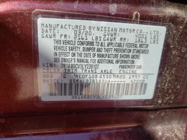 Photo 12 VIN: 3N1AB8CV3LY239107 - NISSAN SENTRA SV 