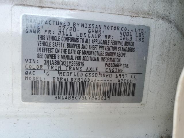 Photo 11 VIN: 3N1AB8CV3LY265819 - NISSAN SENTRA SV 