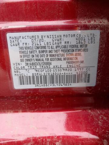 Photo 12 VIN: 3N1AB8CV3LY269854 - NISSAN SENTRA SV 