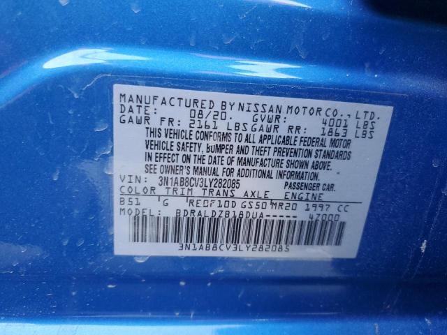 Photo 11 VIN: 3N1AB8CV3LY282085 - NISSAN SENTRA SV 