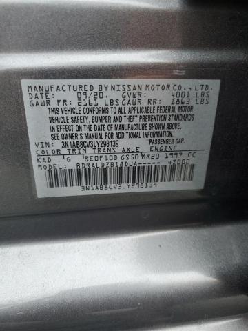 Photo 12 VIN: 3N1AB8CV3LY298139 - NISSAN SENTRA SV 