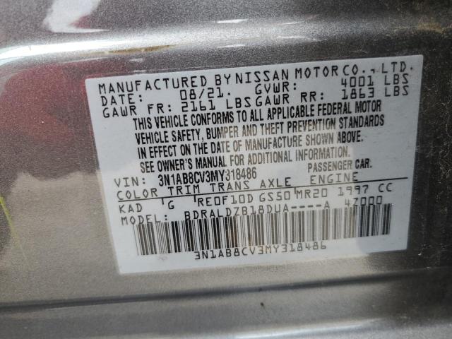 Photo 11 VIN: 3N1AB8CV3MY318486 - NISSAN SENTRA 