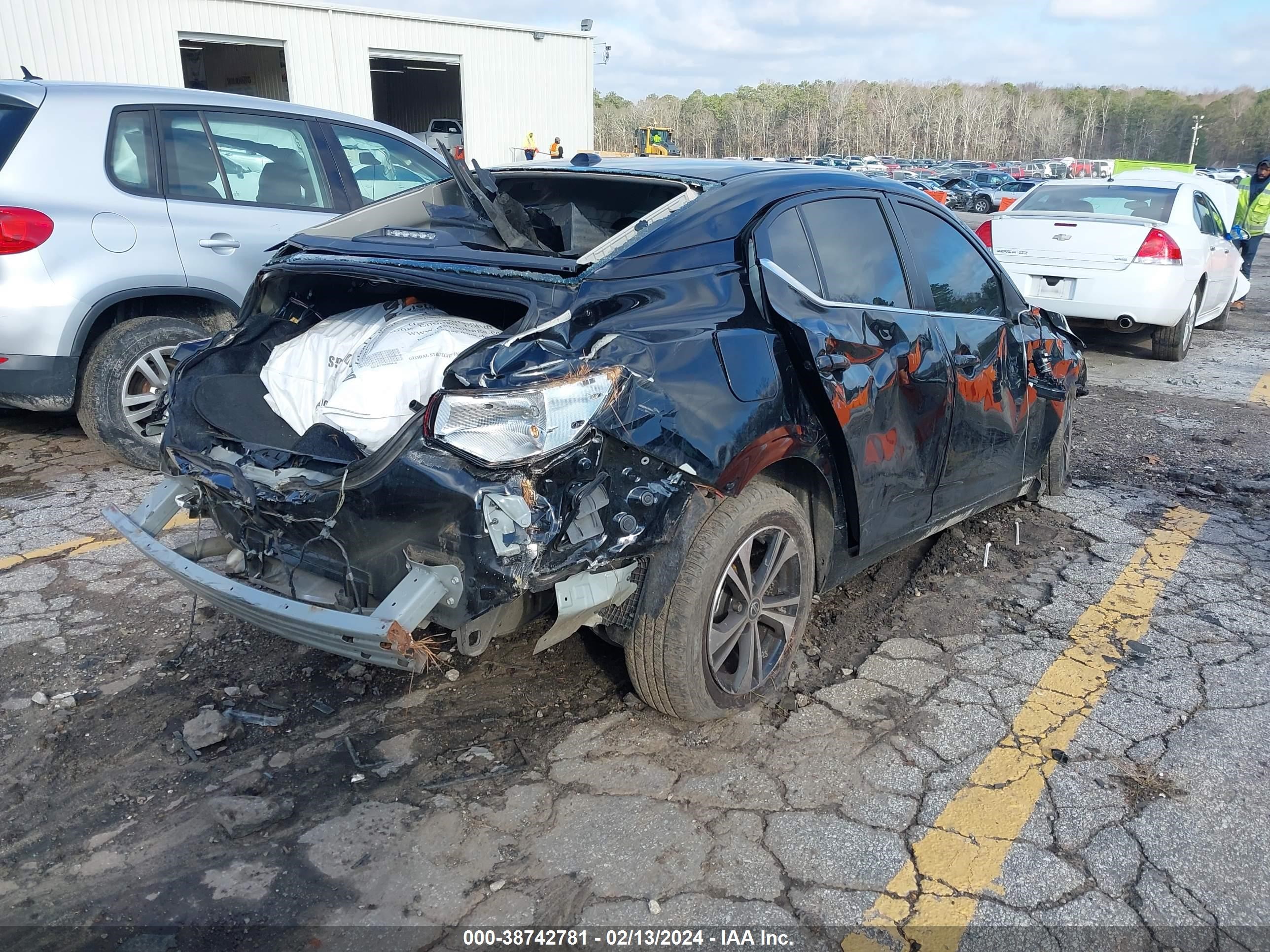 Photo 3 VIN: 3N1AB8CV3NY246691 - NISSAN SENTRA 