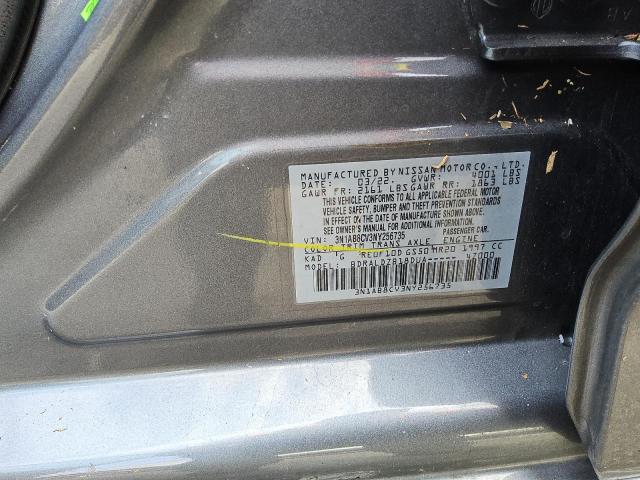 Photo 11 VIN: 3N1AB8CV3NY256735 - NISSAN SENTRA SV 