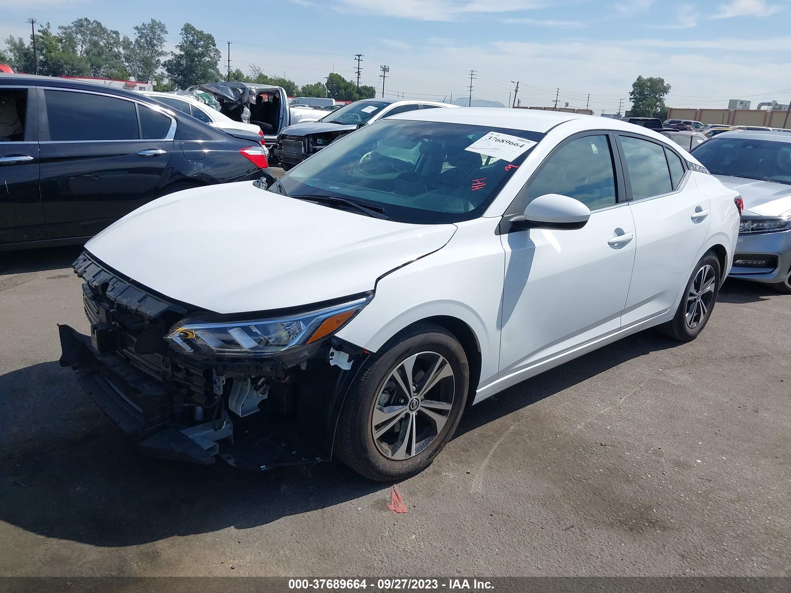 Photo 1 VIN: 3N1AB8CV3NY308946 - NISSAN SENTRA 