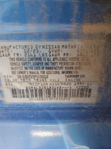 Photo 11 VIN: 3N1AB8CV3PY235242 - NISSAN SENTRA SV 