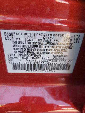 Photo 12 VIN: 3N1AB8CV3PY244975 - NISSAN SENTRA 