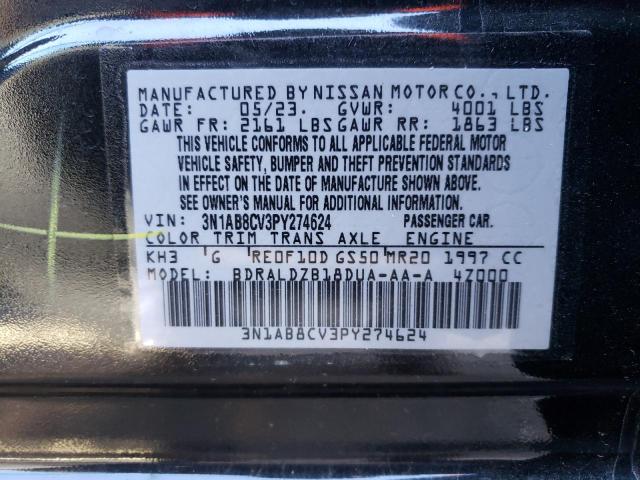 Photo 12 VIN: 3N1AB8CV3PY274624 - NISSAN SENTRA 