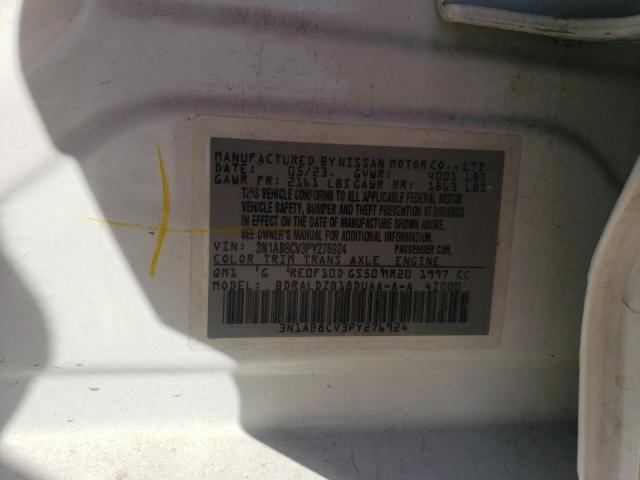 Photo 12 VIN: 3N1AB8CV3PY276924 - NISSAN SENTRA SV 