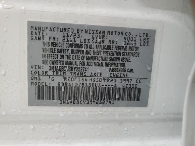 Photo 12 VIN: 3N1AB8CV3RY252741 - NISSAN SENTRA SV 