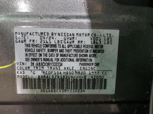 Photo 12 VIN: 3N1AB8CV3RY332234 - NISSAN SENTRA SV 