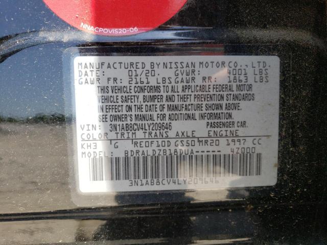 Photo 9 VIN: 3N1AB8CV4LY209646 - NISSAN SENTRA SV 