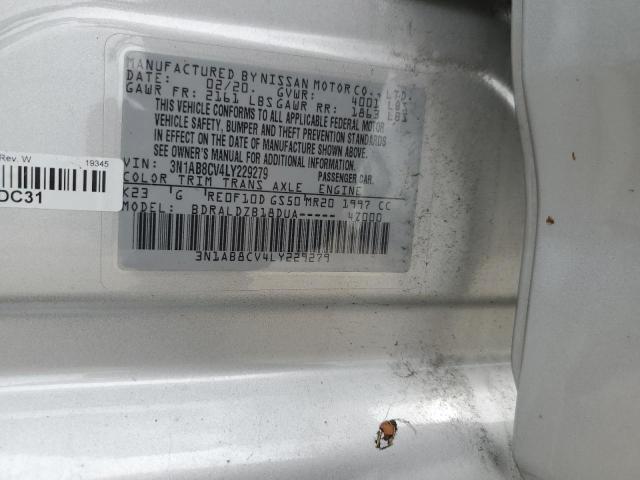 Photo 11 VIN: 3N1AB8CV4LY229279 - NISSAN SENTRA SV 