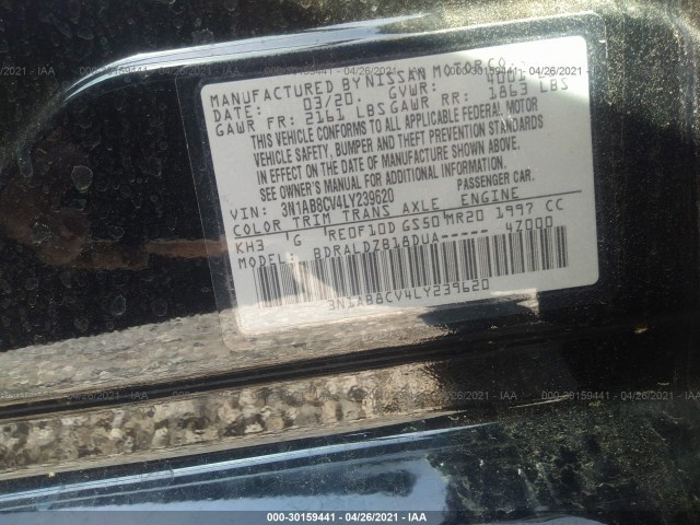 Photo 8 VIN: 3N1AB8CV4LY239620 - NISSAN SENTRA 