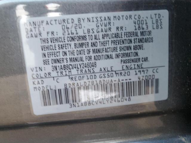 Photo 9 VIN: 3N1AB8CV4LY246048 - NISSAN SENTRA SV 