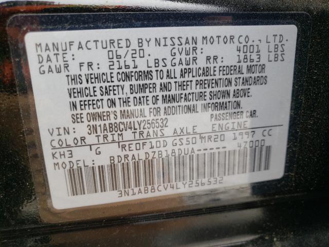 Photo 9 VIN: 3N1AB8CV4LY256532 - NISSAN SENTRA SV 