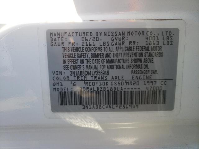 Photo 11 VIN: 3N1AB8CV4LY256949 - NISSAN SENTRA 