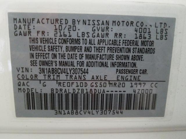 Photo 9 VIN: 3N1AB8CV4LY307544 - NISSAN SENTRA SV 