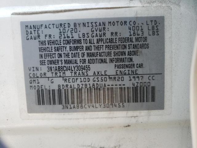 Photo 9 VIN: 3N1AB8CV4LY309455 - NISSAN SENTRA 