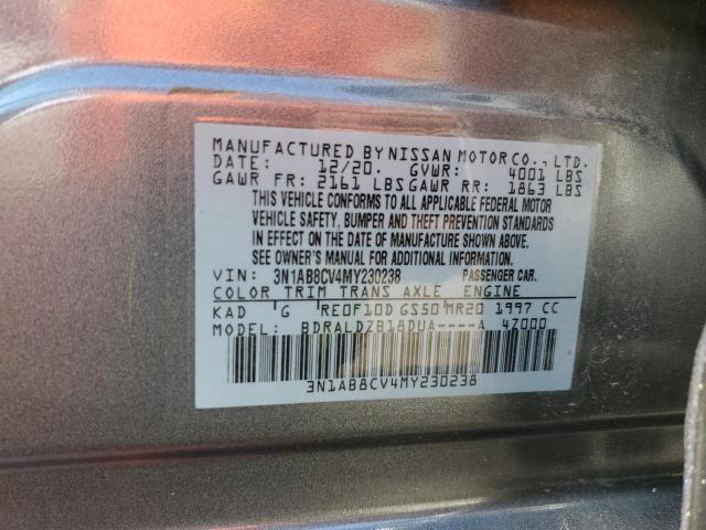 Photo 11 VIN: 3N1AB8CV4MY230238 - NISSAN SENTRA 